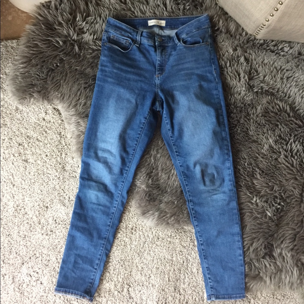 Light Denim Gap Skinny Jeans